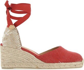 Ankle Strapped Carina Wedge Espadrilles-AB