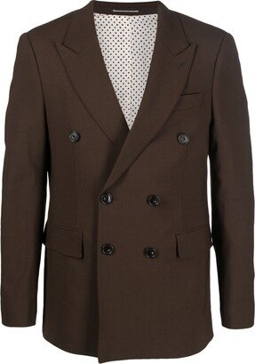 PT Torino Double-Breasted Buttoned Blazer