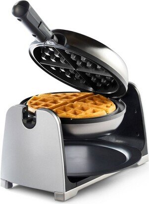 DiamondForce Nonstick Flip Waffle Maker - Silver