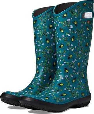 Rainboot - Bees (Dark Turquoise) Women's Shoes