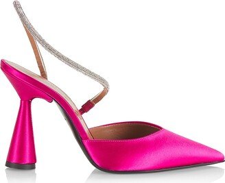 D'Accori Saturn Satin Slingback Pumps