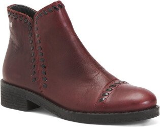 TJMAXX Leather Chelsea Booties For Women-AB