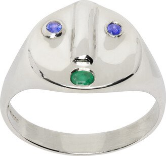 Alec Doherty SSENSE Exclusive Silver Dazed Ring