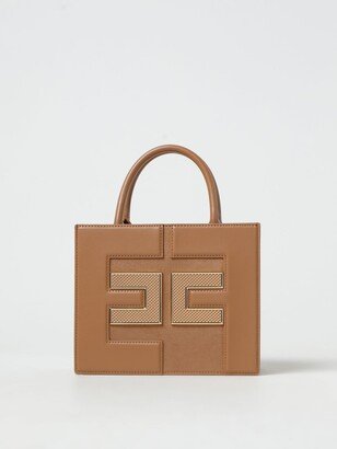 bag in synthetic leather with metal monogram-AA