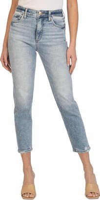 Naomi Fab Ab High Waist Crop Slim Jeans