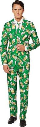 Suitmeiter Men' Party Suit - Beer Suit - Multicolor - Size: S