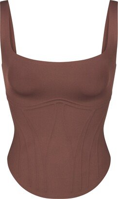 BONDED CORSETS Bonded Long Corset | Coffee