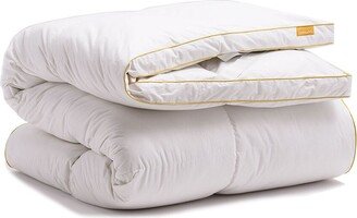 Prime Feather Fill Downproof Microfiber Feather Bed Topper