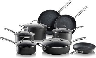 GraniteStone 13 Piece Hard Anodized Pro Series Cookware Set