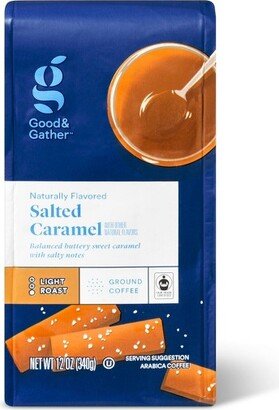 Naturally Flavored Salted Caramel Light Roast Ground Coffee - 12oz - Good & Gather™