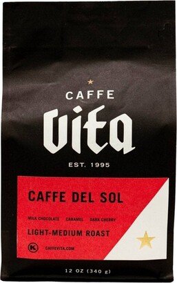 Caffe Vita Caffe Del Sol Espresso Roast Whole Bean Coffee - 12oz