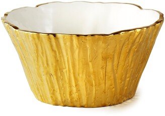 Botanic Collection Titanium Porcelain Tree Bark Bowl 8