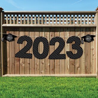Big Dot Of Happiness Graduation Cheers - Large Graduation Party Decor - 2023 - Outdoor Letter Banner