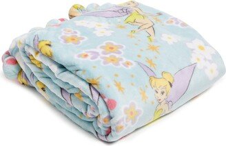 Disney Plush Throw Blanket with Pom-Poms