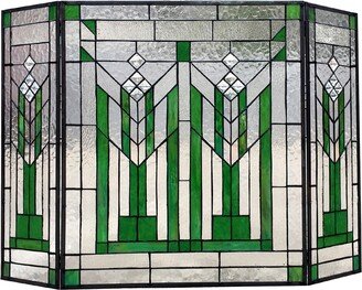 Tiffany 3-panel Fireplace Screen