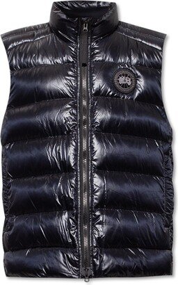 Logo Patch Padded Vest