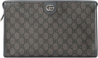 Interlocking G logo plaque wash bag