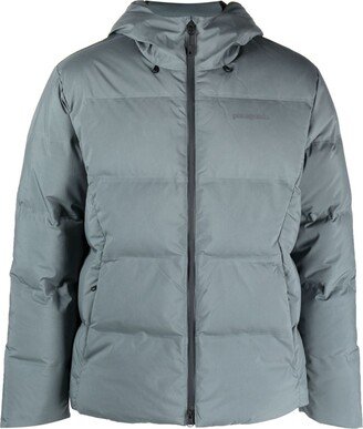 Glacier padded hooded jacket