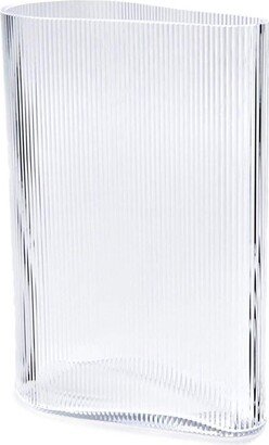 Mist Wide crystal vase