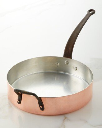 Duparquet Copper Cookware Solid Copper Silver-Lined Saute Pan