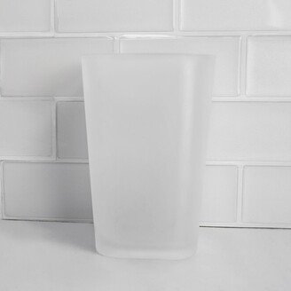 Frosted Rubberized Plastic Tumbler