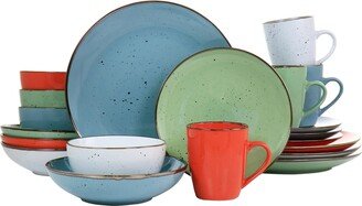 Romina 20 Piece Round Stoneware Dinnerware Set, Service for 4