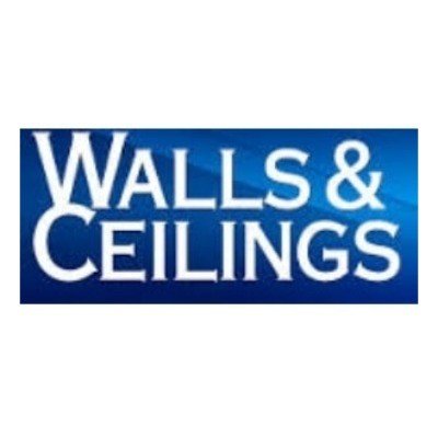 Walls & Ceilings Online Promo Codes & Coupons