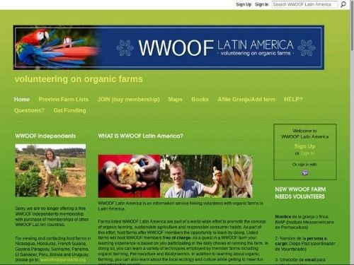 Wwooflatinamerica.com Promo Codes & Coupons