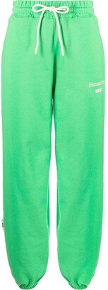 Fantastic Green drawstring track pants-AA