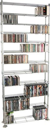 Tiramisu Shelving/Organizer- Max Steel 12 Multimedia Silver