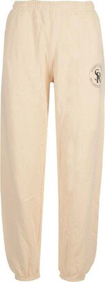 Logo Printed Straight Leg Pants-AC