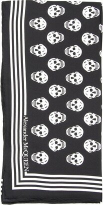 Skull Printed Scarf-AD