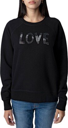 Upper Love Strass Sweatshirt