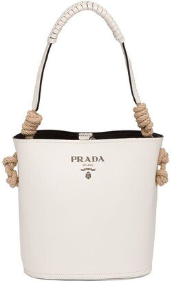 Cord-Detail Bucket Bag