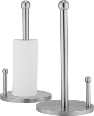 Mega Casa Set of 2 Stainless Steel Paper Towel Holders