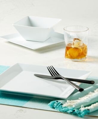 Whiteware Square Collection Created For Macys