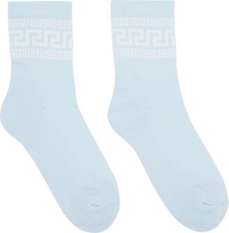 Blue Greca Athletic Socks-AA