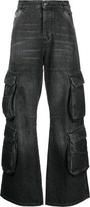 D-Side Cargo cotton jeans