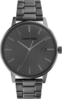 Men's Calvin Klein Grey IP Watch (Model: 25200054)