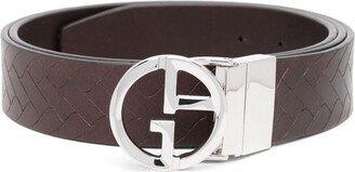 Interwoven Leather Belt-AA