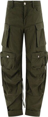 Fern Wide-Leg Cargo Trousers