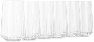 Six-Pack Transparent Bernadotte Tall Tumblers