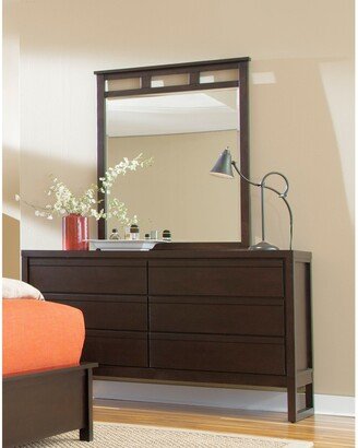 Athena Dark Chocolate Drawer Dresser