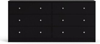 Portland 6 Drawer Double Dresser