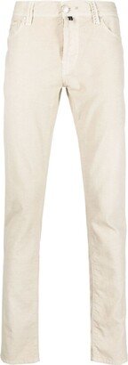 Mid-Rise Straight-Leg Chinos-AF