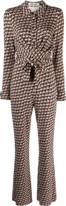 Michelle abstract-print jumpsuit