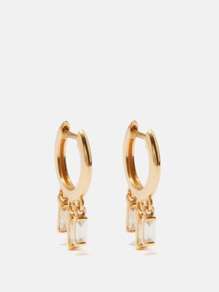 Hug Diamond & 18kt Gold Earrings