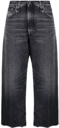 D'Arcy wide-leg cropped jeans