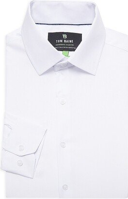 Tom Baine Solid Dress Shirt