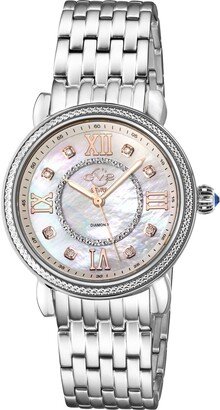 GV2 Marsala Diamond Bracelet Watch, 37mm - 0.05 ctw.